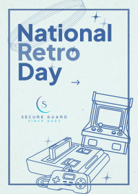 Unique Retro Day  Poster Image Preview