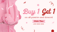 Ice-cream for Dessert Day Sale Video Image Preview
