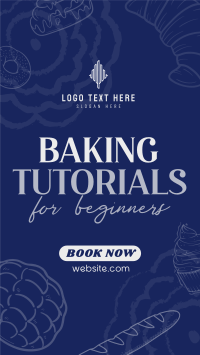 Baking Tutorials Facebook story Image Preview