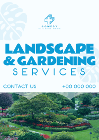 Landscape & Gardening Flyer Image Preview