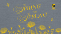 Spring Has Sprung Animation Image Preview