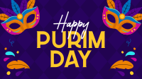 Purim Day Event Facebook Event Cover Image Preview