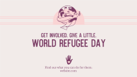 World Refugee Day Dove Facebook Event Cover Design