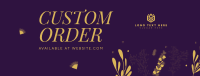 Flower Garden Facebook cover Image Preview