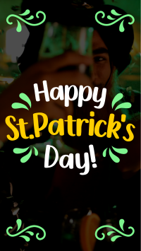 Happy St. Patrick's Day Instagram Story Design