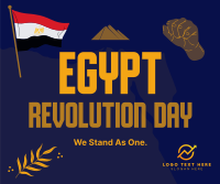 Egyptian Revolution Facebook post Image Preview