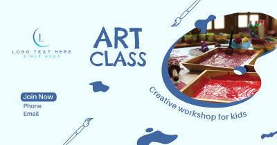 Art Class Facebook ad Image Preview