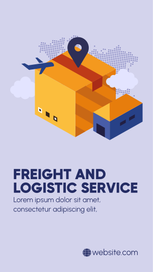 International Logistic Service Instagram story