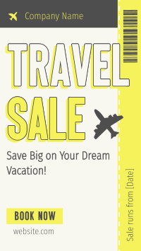 Tour Travel Sale TikTok Video Image Preview