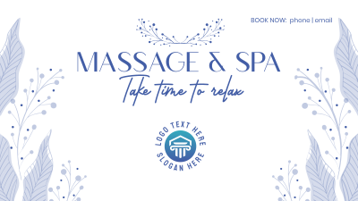 Floral Massage Facebook event cover Image Preview
