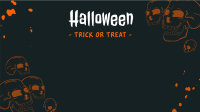 Halloween Skulls  Zoom Background Image Preview