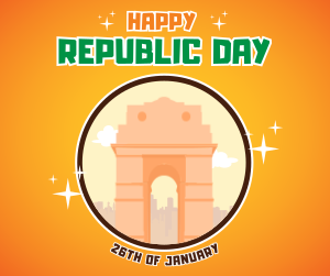 Happy Republic Day Facebook post Image Preview