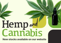 Hemp and Cannabis Postcard Image Preview