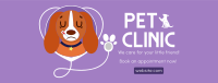 Pet Clinic Facebook cover Image Preview