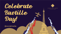 Viva la France! Facebook Event Cover Design