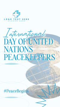 UN Peacekeepers Day TikTok video Image Preview