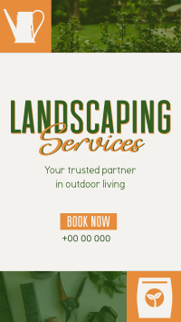 Landscape Garden Service Instagram Story Design