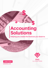 Accounting Solution Flyer Design