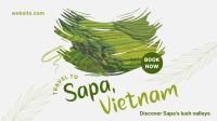 Sapa Vietnam Travel Animation Image Preview