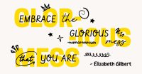 Positive Doodle Quote Facebook ad Image Preview