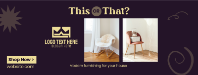 Modern Furnishing Facebook cover Image Preview