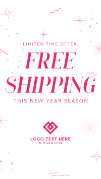 Year End Shipping Instagram story Image Preview