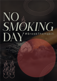 Modern No Smoking Day Flyer Image Preview