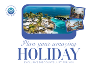 Plan your Holiday Postcard Design