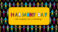 Y2K Harmony Day Facebook Event Cover Design