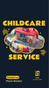Childcare Daycare Service Facebook story Image Preview