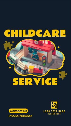 Childcare Daycare Service Facebook story Image Preview