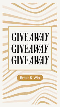 Giveaway Promo Facebook Story Design