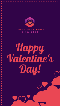 Valentines Heart Instagram story Image Preview