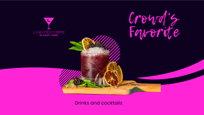 Ladies Night Cocktails Facebook event cover Image Preview