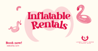 Party with Inflatables Facebook ad Image Preview