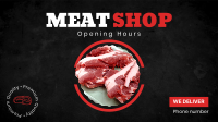 Best Meat Facebook Event Cover Design