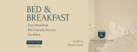 Bed and Breakfast Services Facebook cover Image Preview