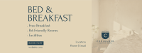 Bed and Breakfast Services Facebook Cover Design