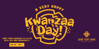 Kwanzaa Fest Twitter Post Design