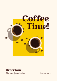 Coffee Day Flyer Design