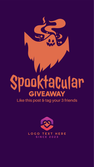 Spooktacular Giveaway Facebook story Image Preview