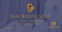 Ash Wednesday Celebration Facebook Ad Design
