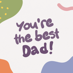 Dad's Day Doodle Instagram post Image Preview