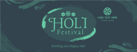 Brush Holi Festival Facebook cover Image Preview