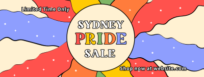 Vibrant Sydney Pride Sale Facebook cover Image Preview