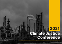 Climate Justice Conference Postcard Design