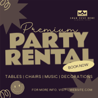 Playful Party Rental Instagram Post Preview
