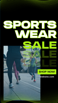 Sportswear Sale Facebook story Image Preview