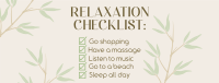 Nature Relaxation List Facebook cover Image Preview