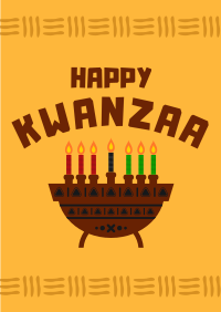 Happy Kwanzaa Celebration Poster Image Preview